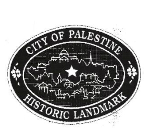 City of Palestine Historic Landmark Plaque