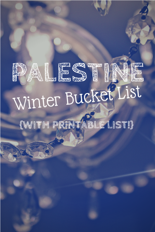 Palestine TX Winter Bucket List